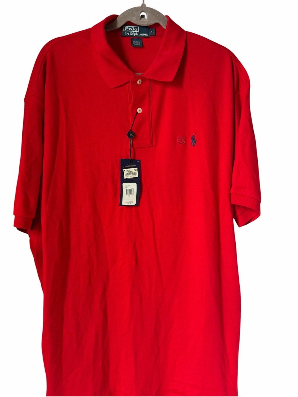 Polo by Ralph Lauren Red Men’s Classic Polo Shirt 100% Cotton